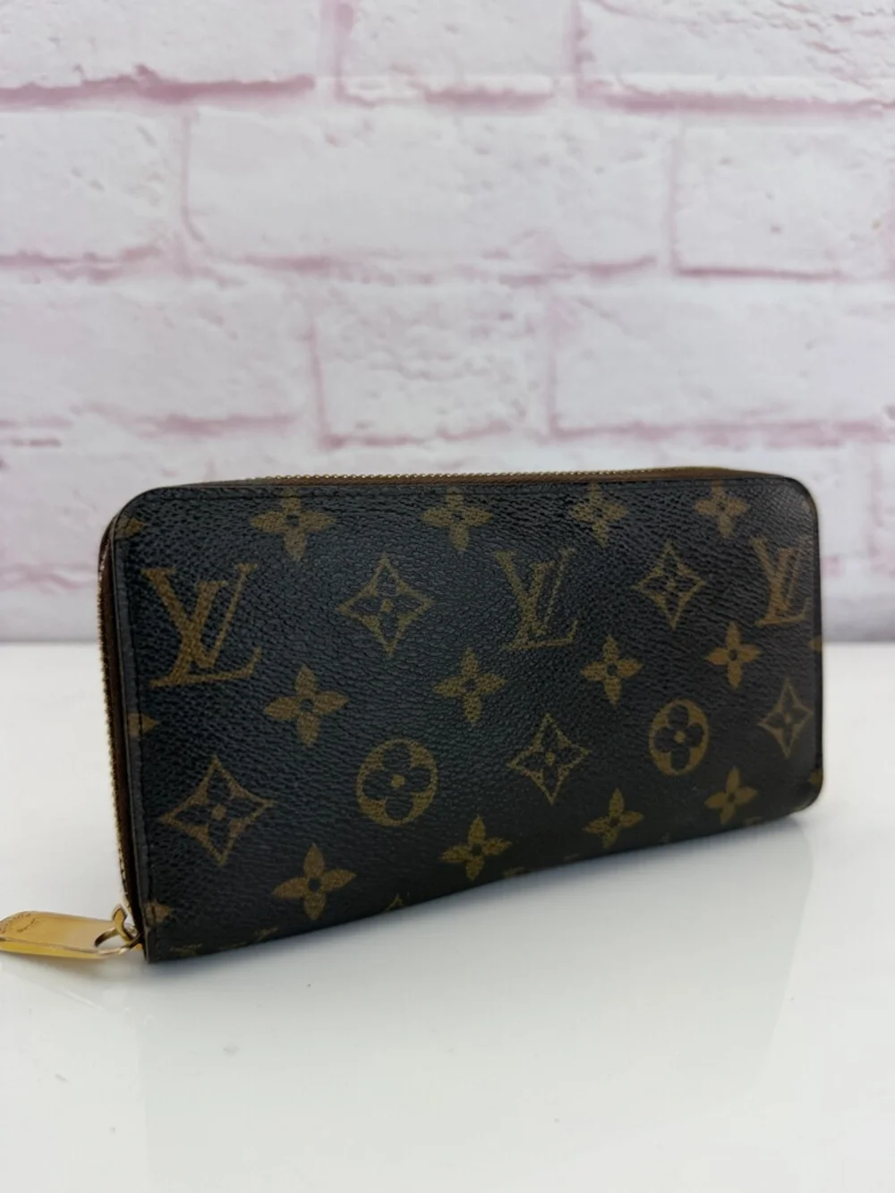 Louis Vuitton Monogram Canvas Full Zip Wallet